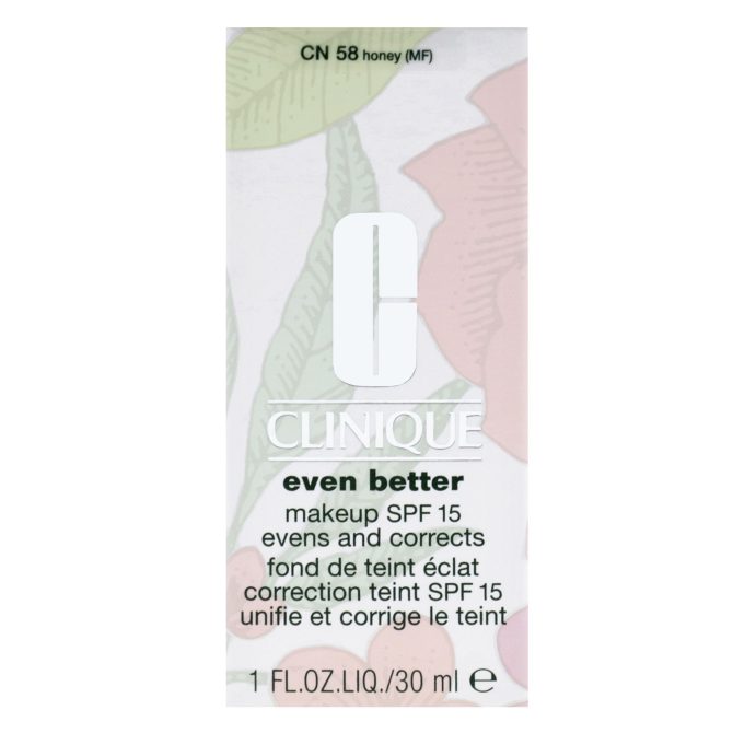 Even Better Makeup SPF 15 - CN 58 Honey (MF) - Dry To Combination Oily Skin by Clinique for Women - 1 oz Foundation - Image 5