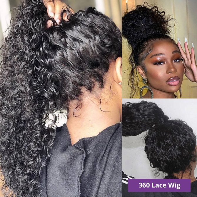 360 Full Lace Wig Human Hair Pre Plucked 13x4 Lace Frontal Wigs For Women 34 32 30 Inch Hd Curly Deep Water Wave Lace Front Wig - Image 39