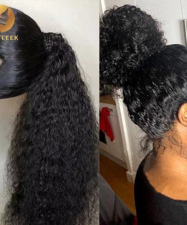 360 Full Lace Wig Human Hair Pre Plucked 13x4 Lace Frontal Wigs For Women 34 32 30 Inch Hd Curly Deep Water Wave Lace Front Wig