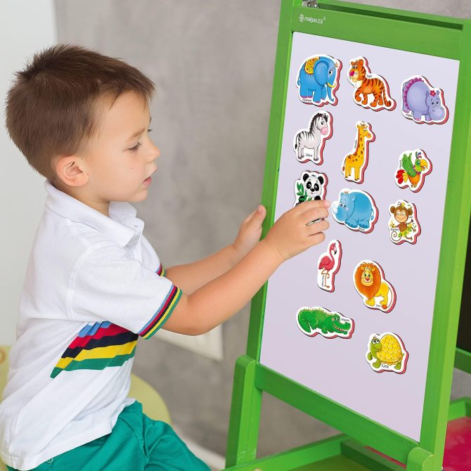 27 Fridge Magnets for Toddlers Refrigerator Magnets for Toddlers from 3 yo Animal Baby Magnets - Image 3
