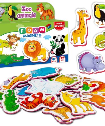 27 Fridge Magnets for Toddlers Refrigerator Magnets for Toddlers from 3 yo Animal Baby Magnets