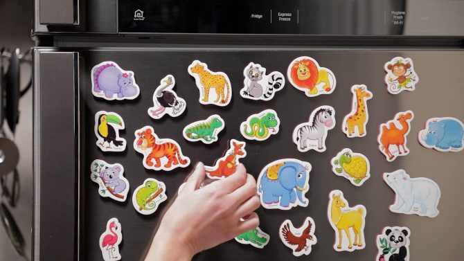27 Fridge Magnets for Toddlers Refrigerator Magnets for Toddlers from 3 yo Animal Baby Magnets - Image 5