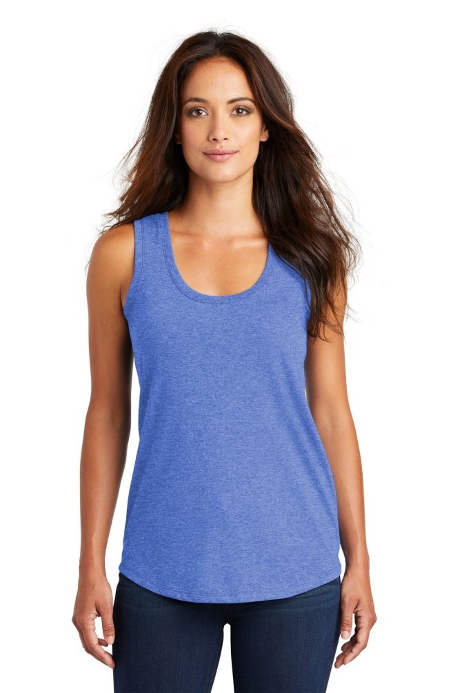 District Women's Perfect Tri Racerback Tank DM138L - Image 50