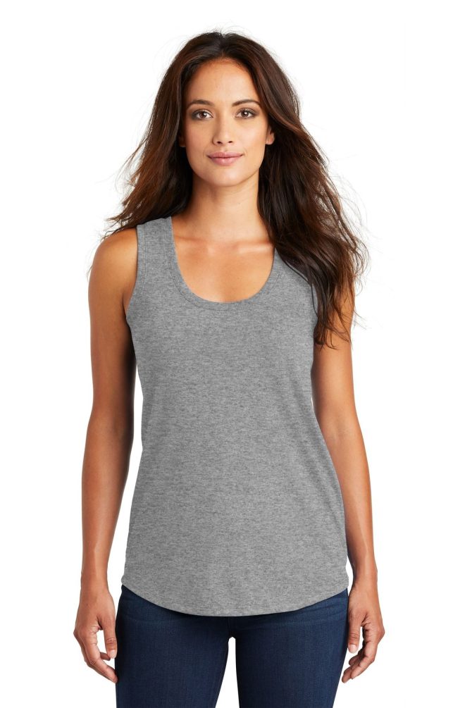District Women's Perfect Tri Racerback Tank DM138L - Image 12