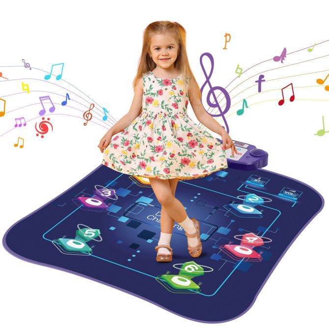 VEVOR Dance Mat for Kids Dance Pad Toy with Wireless Bluetooth Gift for 3+ Girls - Image 10