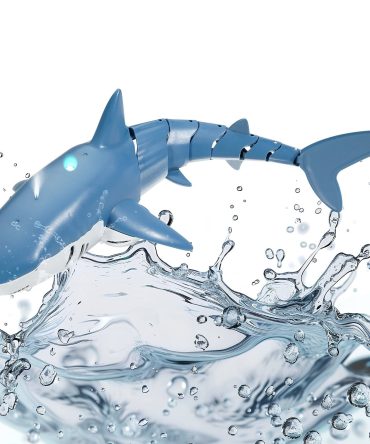Christmas gifts! VEVOR Remote Control Shark Toy 2.4 GHz High Speed RC Boat for Kids Adults Gift