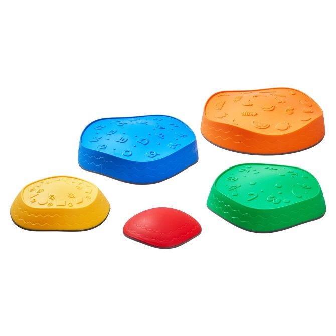 VEVOR Kids Balance Stepping Stones Sensory Obstacle Course 5 PCS Outdoor Indoor - Image 11