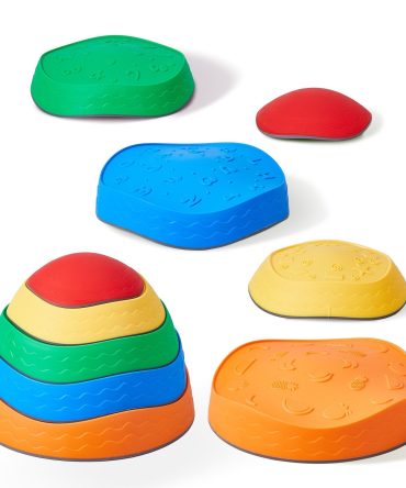 VEVOR Kids Balance Stepping Stones Sensory Obstacle Course 5 PCS Outdoor Indoor
