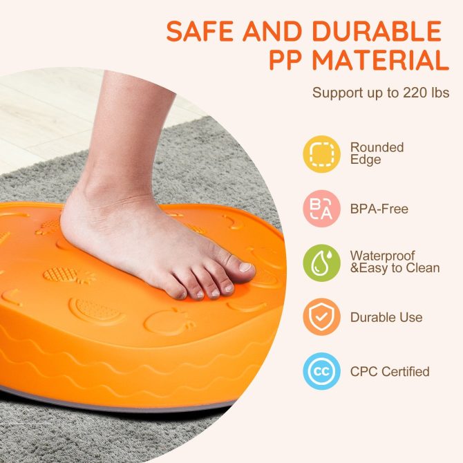 VEVOR Kids Balance Stepping Stones Sensory Obstacle Course 5 PCS Outdoor Indoor - Image 5