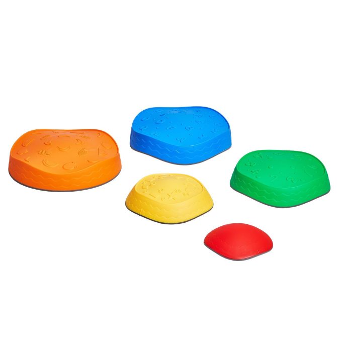 VEVOR Kids Balance Stepping Stones Sensory Obstacle Course 5 PCS Outdoor Indoor - Image 10