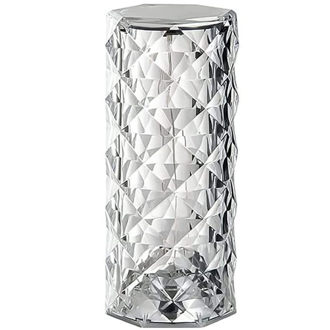Crystal Diamond Rose Table Lamp Dimmable Remote Touch Control Night Light - Image 15
