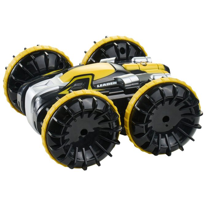 VEVOR Amphibious Remote Control Car Boat 2.4 GHz 4WD RC Boat Kids Adults Yellow - Image 9