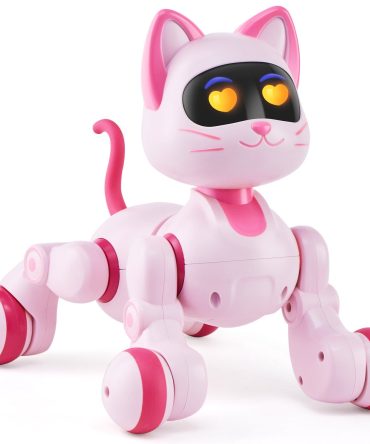 VEVOR RC Robot Cat Toy for Kid Talking Dancing Touch Remote Control Programmable