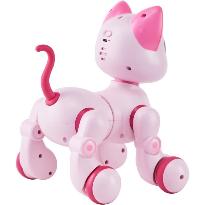 VEVOR RC Robot Cat Toy for Kid Talking Dancing Touch Remote Control Programmable - Image 10