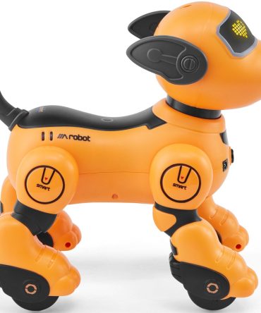 VEVOR RC Robot Dog Toy Talking Dancing Touch & Voice Remote Control Programmable
