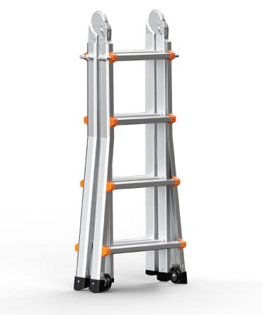 VEVOR Telescoping Ladder A Frame 15 FT Extension Multi-Function for Homework