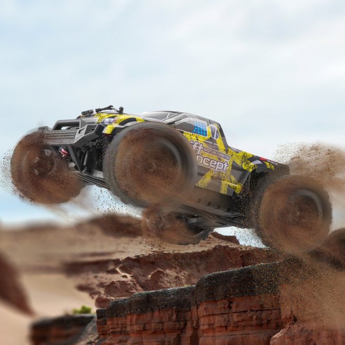 Remote Control Car 1:18 Scale All Terrain 4WD Off-Road Truck for Kids - Image 8