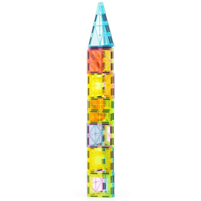VEVOR Magnetic Tiles Magnetic Building Toy 32 PCS Magnet Blocks for Kids 3D Set - Image 9
