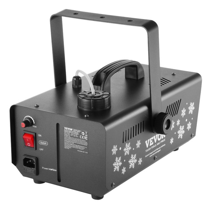 VEVOR Snow Machine 650W Handheld Hanging Snow Making Machine for Holidays - Image 11