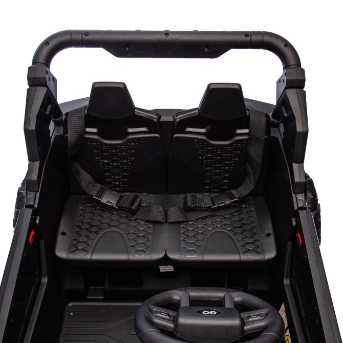 24V Two-Seater Kids Ride On UTV W/Parents Remote Control,Four-Wheel Suspension,Slow Start,Large wheel design,Anti-collision bar,Storage space,Music,USB,Bluetooth,Volume control,LED lights for Kids 3+. - Image 19
