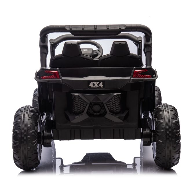 24V Two-Seater Kids Ride On UTV W/Parents Remote Control,Four-Wheel Suspension,Slow Start,Large wheel design,Anti-collision bar,Storage space,Music,USB,Bluetooth,Volume control,LED lights for Kids 3+. - Image 10