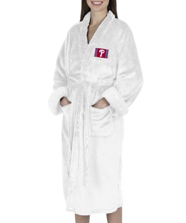 Philadelphia Phillies MLB Tag Silk Touch Robe Small/Medium