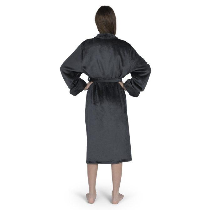 Vegas Golden Knights NHL Black Snipe S/M Silk Touch Robe 23X41 Inches - Image 3