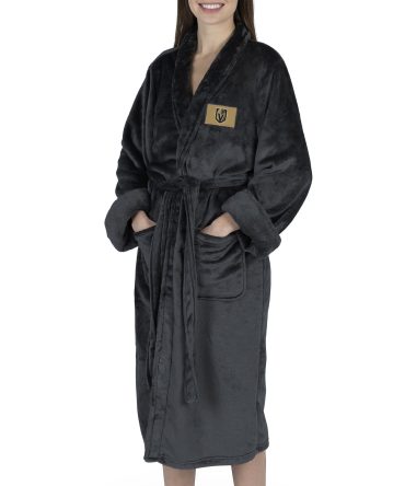 Vegas Golden Knights NHL Black Snipe S/M Silk Touch Robe 23X41 Inches
