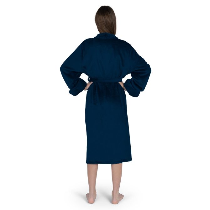 Toronto Maple Leafs NHL Navy Snipe S/M Silk Touch Robe 23X41 Inches - Image 2