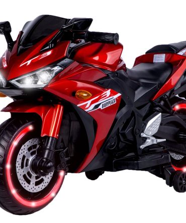 kids motorcycle 12V motorcycle for kids 3 4 5 6 years Boys Girls 12v7ah kids motorcycle ride on toy with Training Wheels/manual throttle/ drive by hand /Lighting wheels