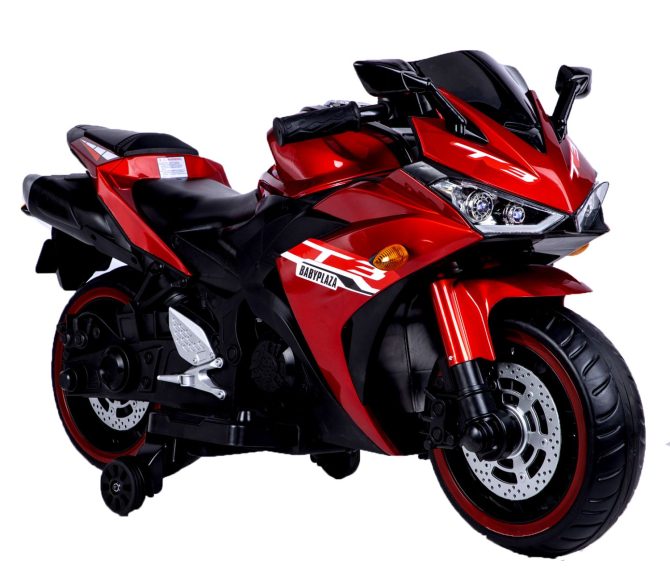 kids motorcycle 12V motorcycle for kids 3 4 5 6 years Boys Girls 12v7ah kids motorcycle ride on toy with Training Wheels/manual throttle/ drive by hand /Lighting wheels - Image 6