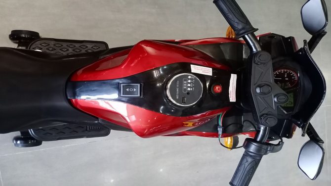 kids motorcycle 12V motorcycle for kids 3 4 5 6 years Boys Girls 12v7ah kids motorcycle ride on toy with Training Wheels/manual throttle/ drive by hand /Lighting wheels - Image 11
