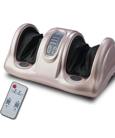 Premium Shiatsu Foot Massager with Remote Control – Deep Kneading, Rolling, and Heat Therapy for Feet, Ankles, Calves, and Legs – Pain Relief & Circulation Boost, Perfect Gift for Men, Women, Parents