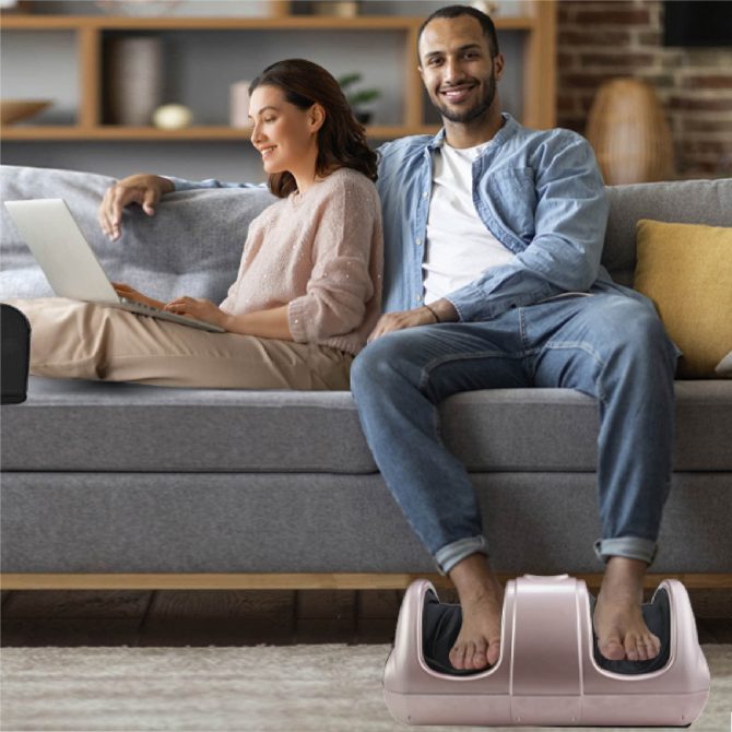 Premium Shiatsu Foot Massager with Remote Control – Deep Kneading, Rolling, and Heat Therapy for Feet, Ankles, Calves, and Legs – Pain Relief & Circulation Boost, Perfect Gift for Men, Women, Parents - Image 8
