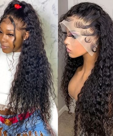 Synthetic Lace Wig Loose Curly Wave Wigs For Women Heat Resistant Fiber 13x2. 5 Inch Lace Wigs Replacement Wigs For Daily Party Use