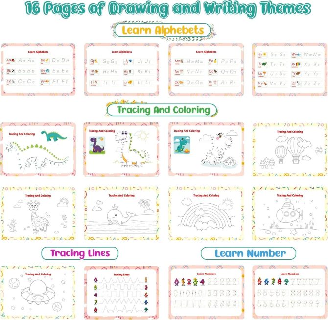 Montessori Toys for Toddler Busy Book: Preschool Learning Activities 3 4 5 Year Old Boys Girls Kids Gifts - Image 4