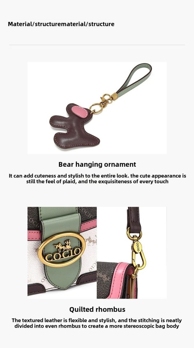 New collision color baguette bag fashion trend new shoulder armpit bag this year's popular models casual women's bags - Image 14