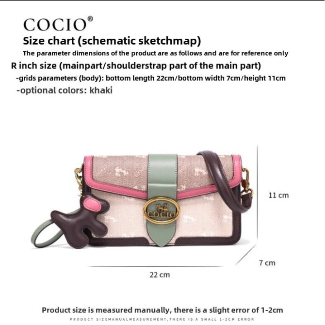 New collision color baguette bag fashion trend new shoulder armpit bag this year's popular models casual women's bags - Image 4