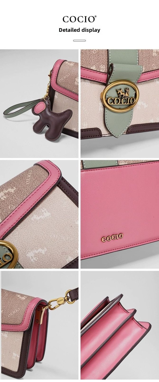 New collision color baguette bag fashion trend new shoulder armpit bag this year's popular models casual women's bags - Image 6