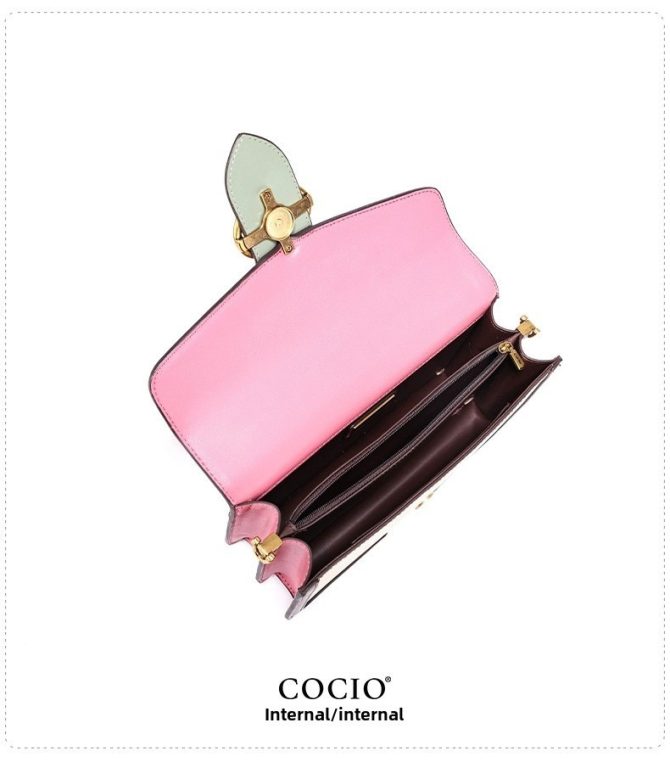 New collision color baguette bag fashion trend new shoulder armpit bag this year's popular models casual women's bags - Image 10