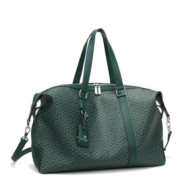 New peacock green travel bag large-capacity leisure bag female fashionable versatile shoulder crossbody commuter bag - Image 5