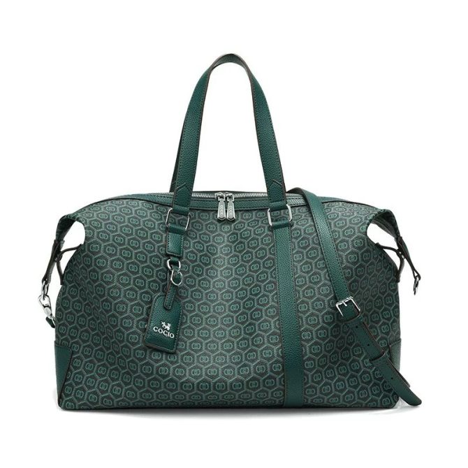 New peacock green travel bag large-capacity leisure bag female fashionable versatile shoulder crossbody commuter bag - Image 6