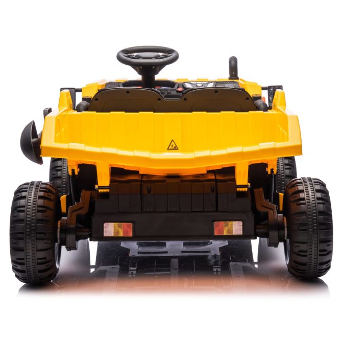 24V Two-seater Kids Ride On Electric Car W/parents control,Seat width 19.69in,400W motor,E-rear dump,light&rear searchlight,USB,MP3,Bluetooth,Music,Provide a Speed of 3.11-4.97MPH For Kids Aged 3+. - Image 17