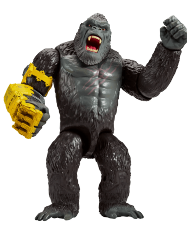 Godzilla x Kong Giant Kong Figure by Playmates Toys Action Figure, Multicolor, 2.5 lb