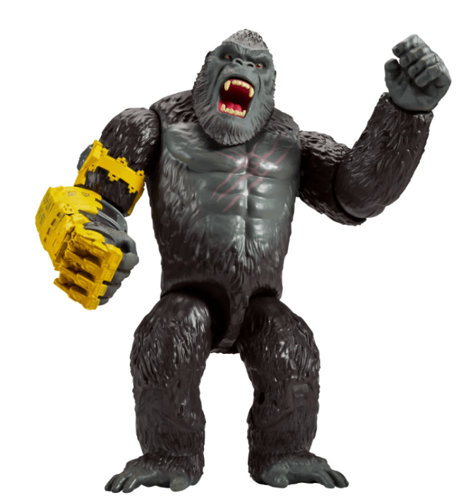 Godzilla x Kong Giant Kong Figure by Playmates Toys Action Figure, Multicolor, 2.5 lb