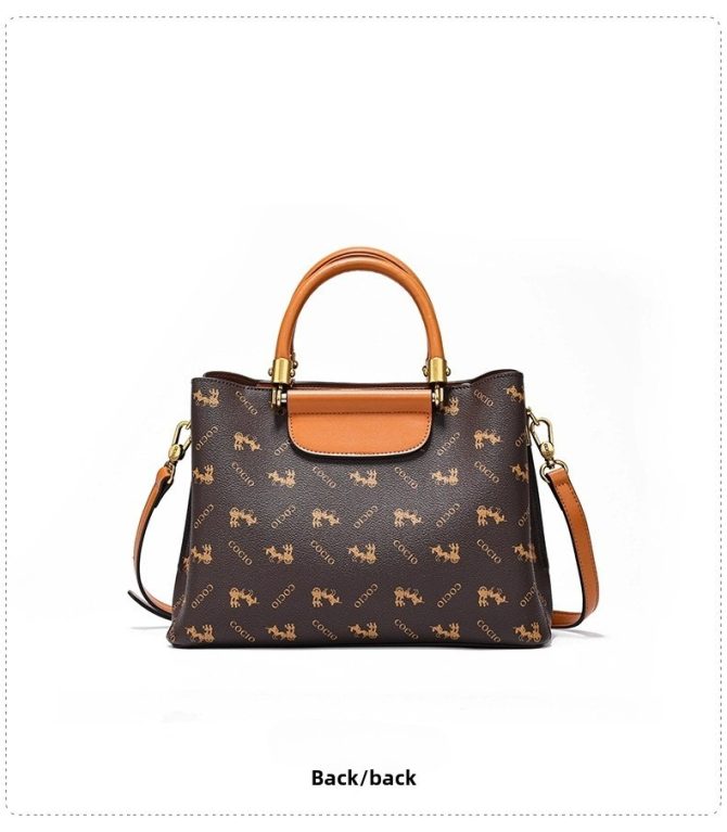 New handbag letter printing fashion new women's bags large capacity foreign trade high-grade models - Image 11