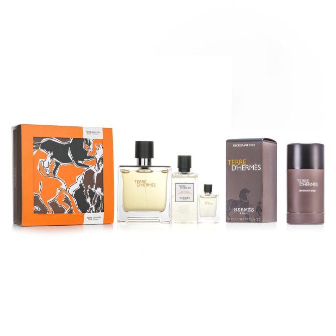 HERMES - Hermes Terre D'Hermes Pure Set + Terre D'Hermes Deodorant Stick 2pcs - Image 2