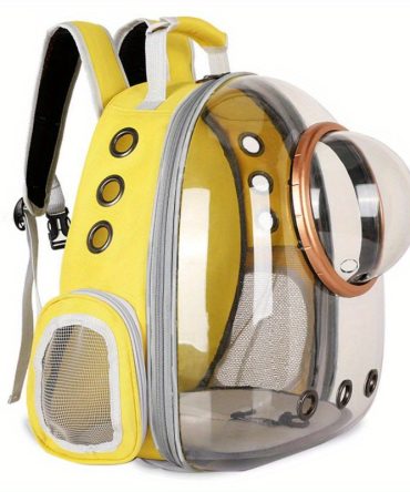 Pet Carrier Backpack, Space Capsule Bubble Cat Backpack Carrier, Waterproof Pet Backpack Outdoor Use