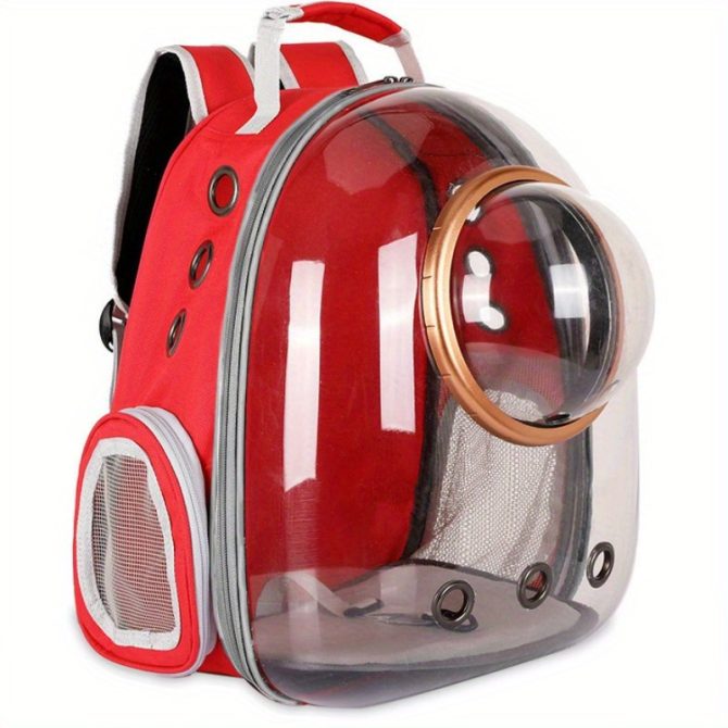 Pet Carrier Backpack, Space Capsule Bubble Cat Backpack Carrier, Waterproof Pet Backpack Outdoor Use - Image 48