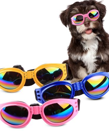 Pet Sunglasses For Dog & Cat; Foldable Dog Glasses For Outdoor; Cat Sunglasses; Pet Accessories